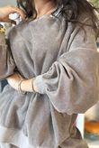 Terry B Classic Sweatshirt Mocha